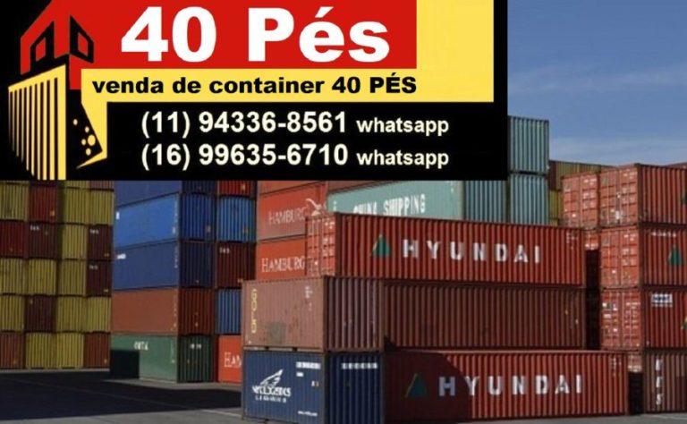 Container 20 Pés Usado